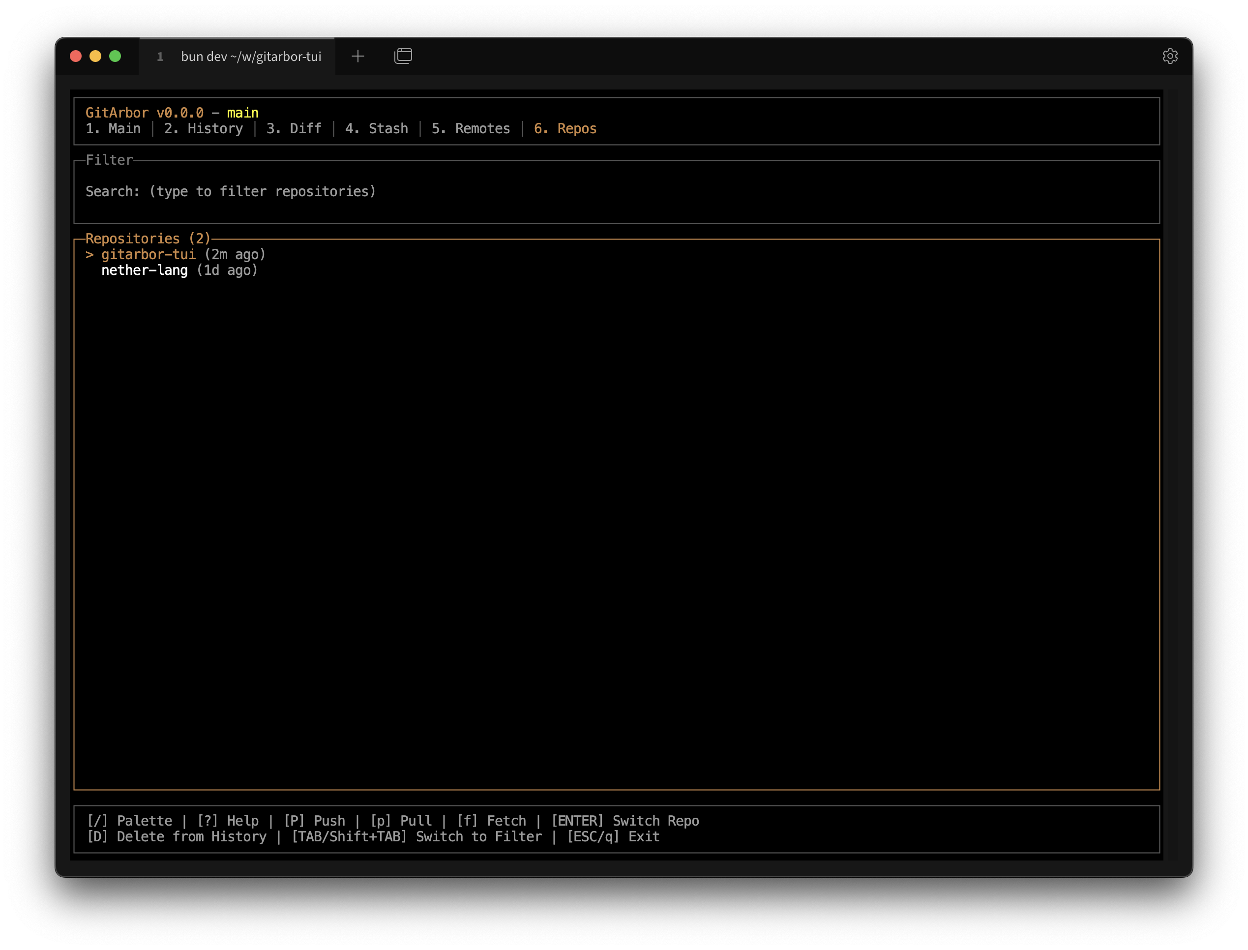 Repository Management