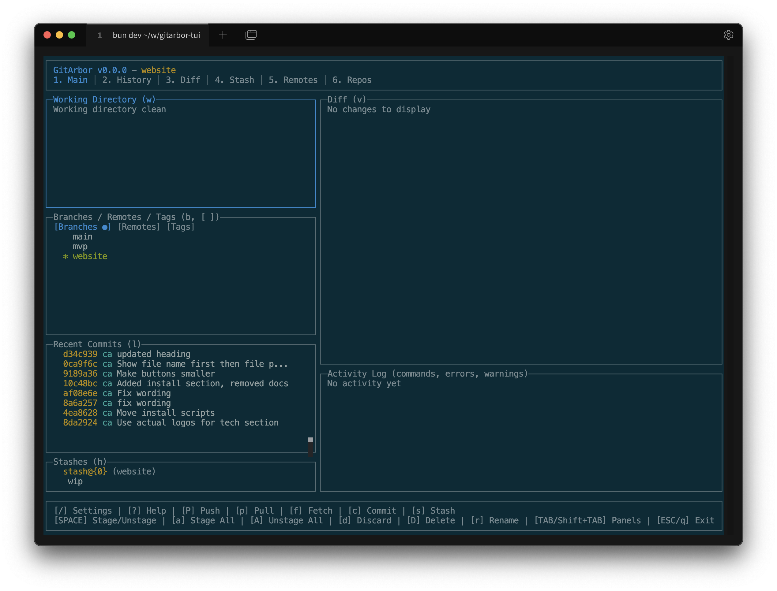 Solarized Dark theme screenshot